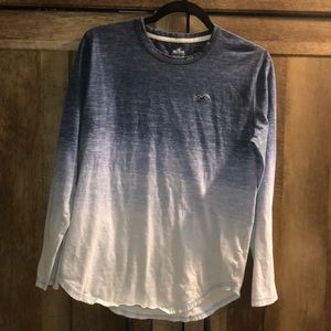 Ombré Hollister Long Sleeve Crew